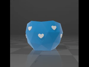 花瓶ユイ 3Dプリントモデル