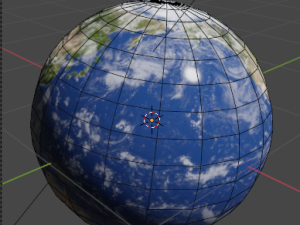 low polygon planet earth 3D 모델