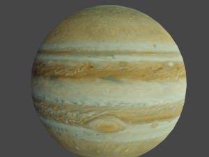 planet jupiter 3D Model