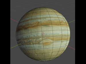 planet jupiter 3D Model