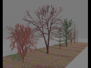 pack7tree 3D 模型