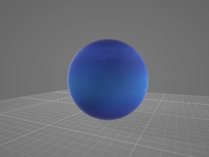 planet neptuno 3D 모델