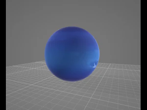 planet neptuno 3D Model