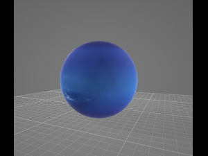 planet neptuno 3D 모델