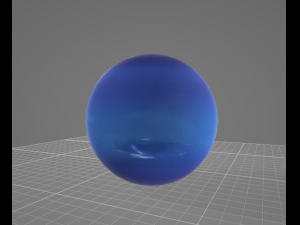 planet neptuno 3D 모델
