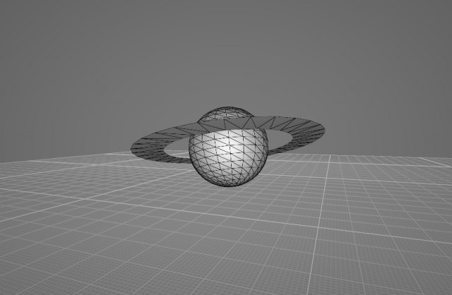 planet saturn with low polygons and 2k textures Free 3D Model in ...