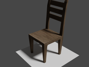 chair lowpoly 3D Модель