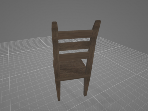 chair lowpoly 3D Модель