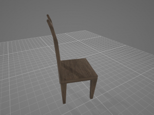 chair lowpoly 3D Модель