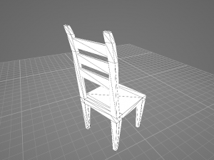 chair lowpoly 3D Модель