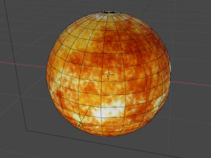 sun lowpoly 3D Model