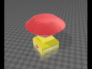 jewel with inscription i love mom and i love dad 3D Print Model