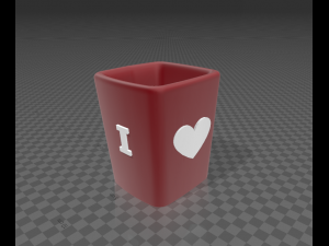cupnamebts 3D 프린트 모델