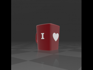 cupnamebts 3D 프린트 모델