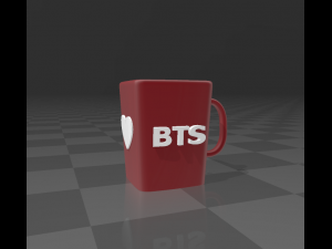 cupnamebts 3D 프린트 모델