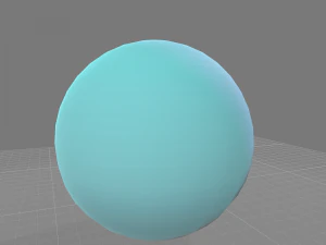 lage veelhoek uranus planeet 3D Model