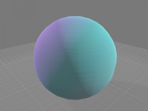 low polygon uranus planet 3D 모델