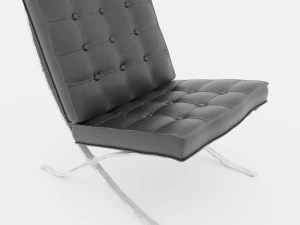 chaise de Barcelone Modèle 3D