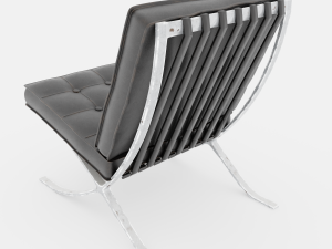 barcelona chair 3D मॉडल