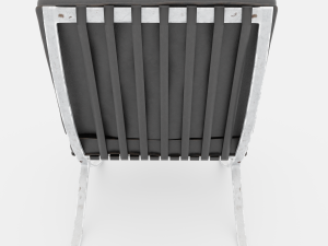 barcelona chair 3D मॉडल