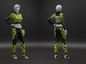 collection 10 casual wear 3D Model
