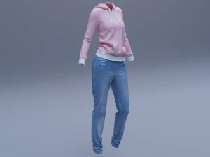 collection 10 casual wear 3D Model