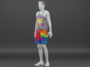 collection 10 casual wear Modelo 3D