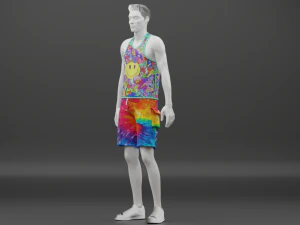 collection 10 casual wear 3D Model