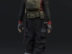 new samurai 3D Model