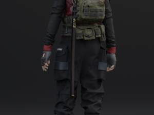 new samurai 3Dモデル