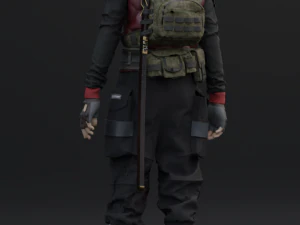 new samurai 3D Model