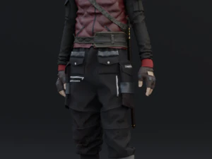 new samurai 3D Model