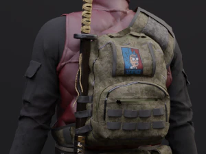 new samurai 3D Model