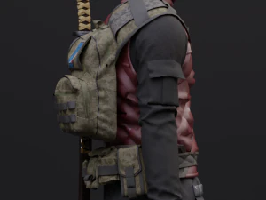 new samurai 3D Model