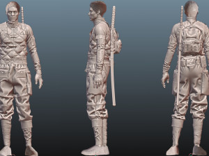 new samurai 3Dモデル