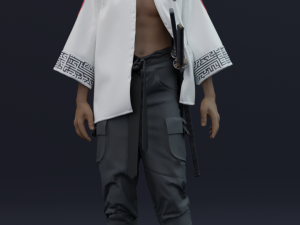 new samurai 3 Modelo 3D
