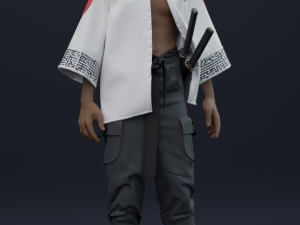 new samurai 3 Modelo 3D