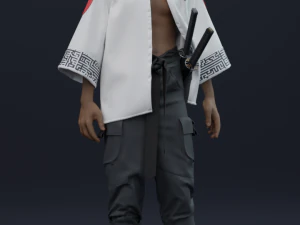 new samurai 3 3D Model