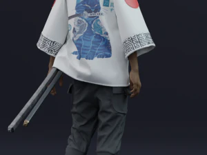 new samurai 3 3D Model