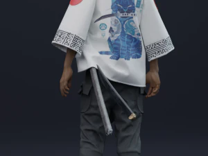 new samurai 3 3D Model