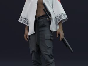 new samurai 3 Modelo 3D