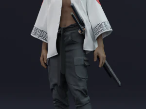 new samurai 3 3D Model