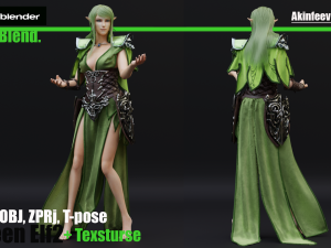 green elf 2 3D 模型