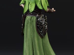 green elf 2 3D Model