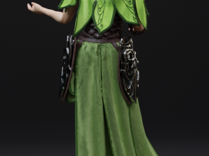 green elf 2 Modèle 3D