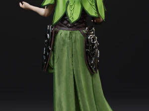 green elf 2 3D Model