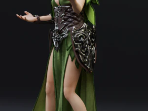 green elf 2 3D Model
