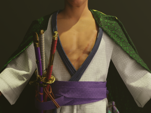 roronoa zoro 3Dモデル