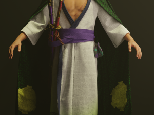 roronoa zoro 3Dモデル