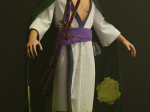 roronoa zoro 3Dモデル